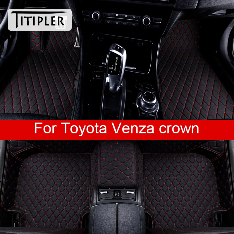 TITIPLER Car Floor Mats For Toyota Venza Crown Foot Coche Accessories Auto Carpets
TITIPLER Car Floor Mats For Toyota Venza Crown Foot Coche Accessories Auto Carpets