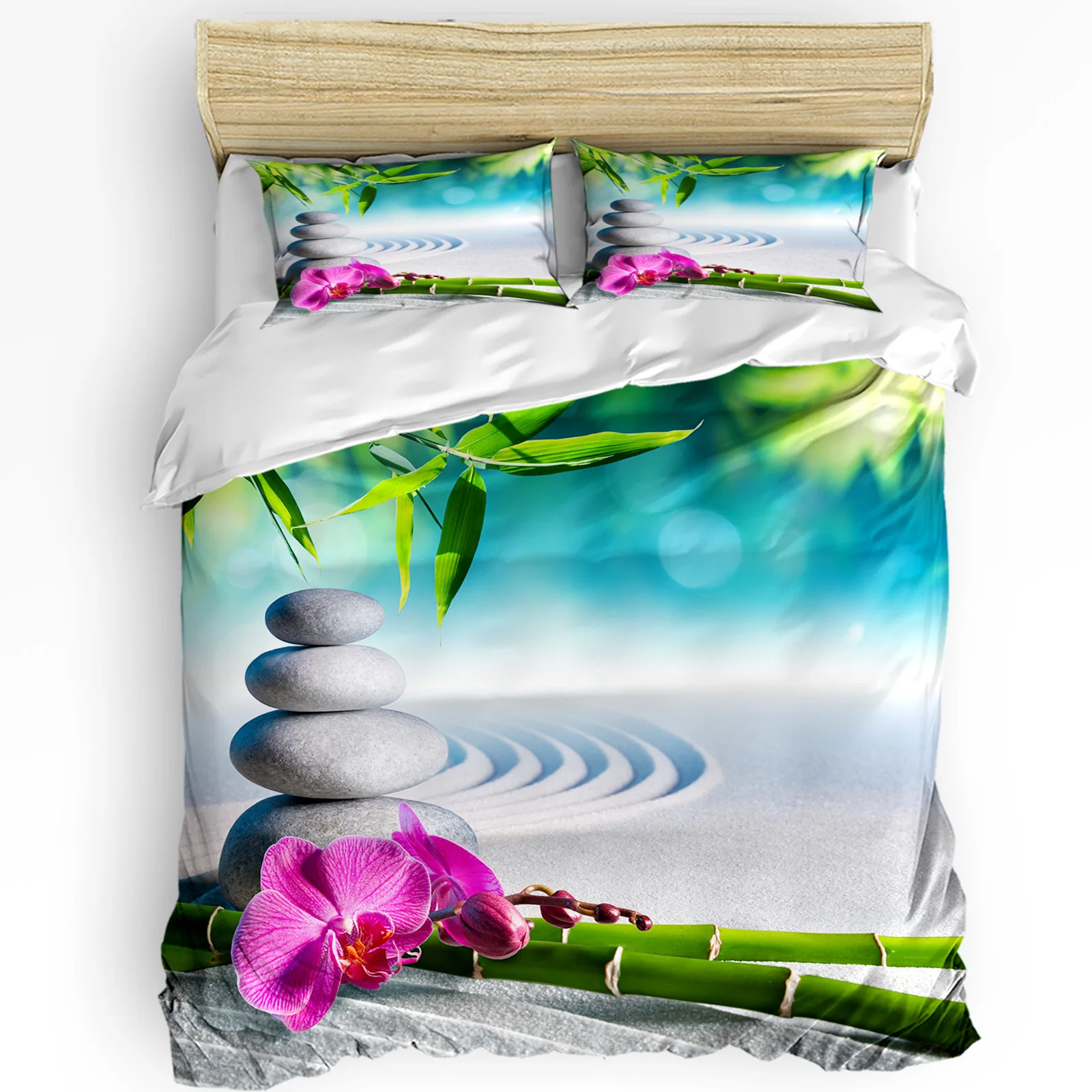 3pcs Bedding Set Zen Bamboo Stone Nature Home Textile Duvet Cover Pillow Case Boy Kid Teen Girl Bedding Covers Set
3pcs Bedding Set Zen Bamboo Stone Nature Home Textile Duvet Cover Pillow Case Boy Kid Teen Girl Bedding Covers Set
