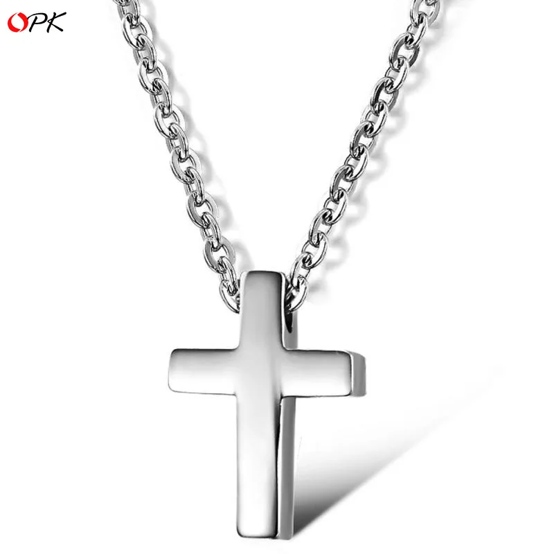New Jewelry Factory Price Direct Sales Exquisite Cross Titanium Steel Ladies Necklace
New Jewelry Factory Price Direct Sales Exquisite Cross Titanium Steel Ladies Necklace