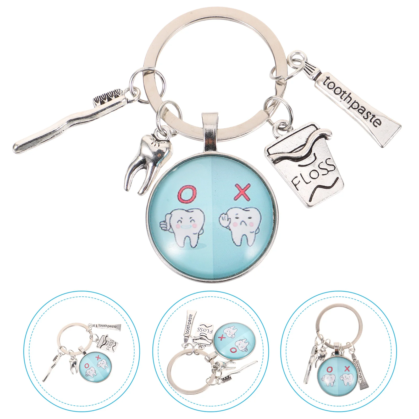 Dental Keychain Tooth Charm Keychain Toothpaste Charm Keychain Tooth Brush Charm Keychain
Dental Keychain Tooth Charm Keychain Toothpaste Charm Keychain Tooth Brush Charm Keychain