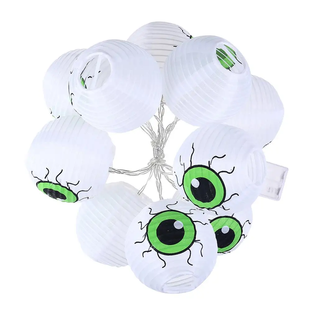 10 LED Paper Lantern Eye/Spider/Skull Hanging Site Layout Props Ghost Festival Decorative Light String Halloween Party Decor
10 LED Paper Lantern Eye/Spider/Skull Hanging Site Layout Props Ghost Festival Decorative Light String Halloween Party Decor
