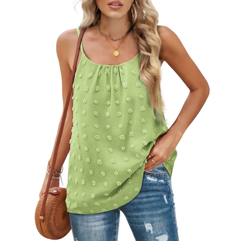 Fashion Sleeveless Casual Vest 2023 Summer Loose Solid Blouse Women Casual Sexy Tank Tops O-neck Camisole Shirt Ladies New 26205
Fashion Sleeveless Casual Vest 2023 Summer Loose Solid Blouse Women Casual Sexy Tank Tops O-neck Camisole Shirt Ladies New 26205