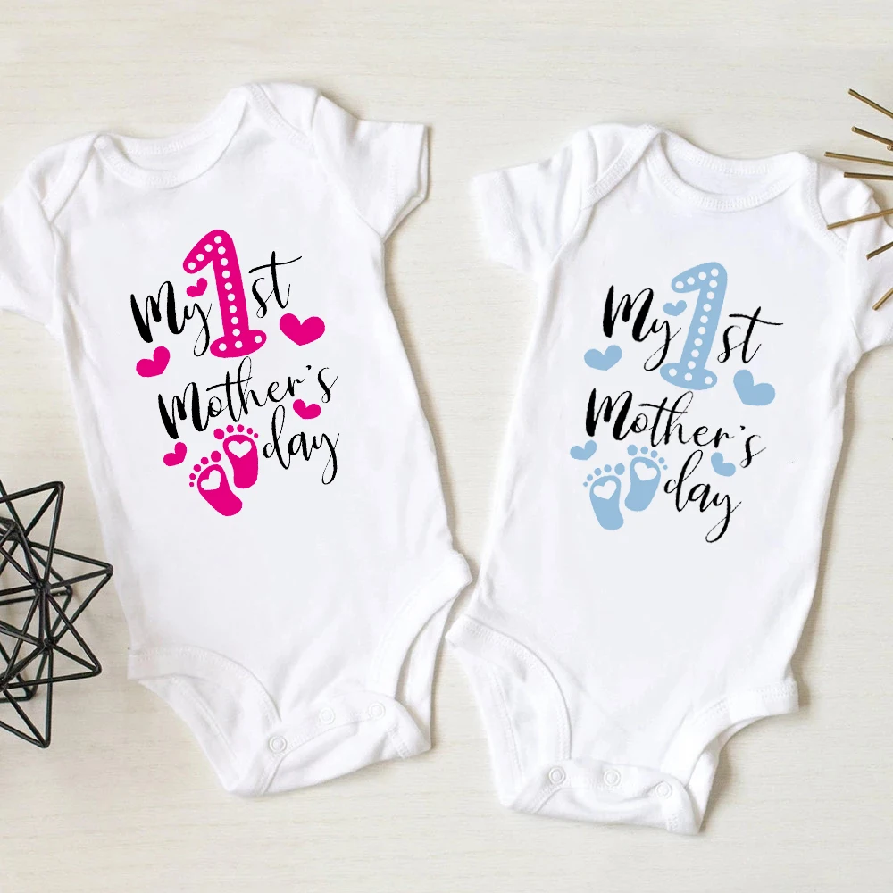 My First Mother's Day Print Newborn Baby Bodysuits Cotton Short Sleeve Infant Rompers Boys Girls Jumpsuits Mothers Day Gifts
My First Mother's Day Print Newborn Baby Bodysuits Cotton Short Sleeve Infant Rompers Boys Girls Jumpsuits Mothers Day Gifts