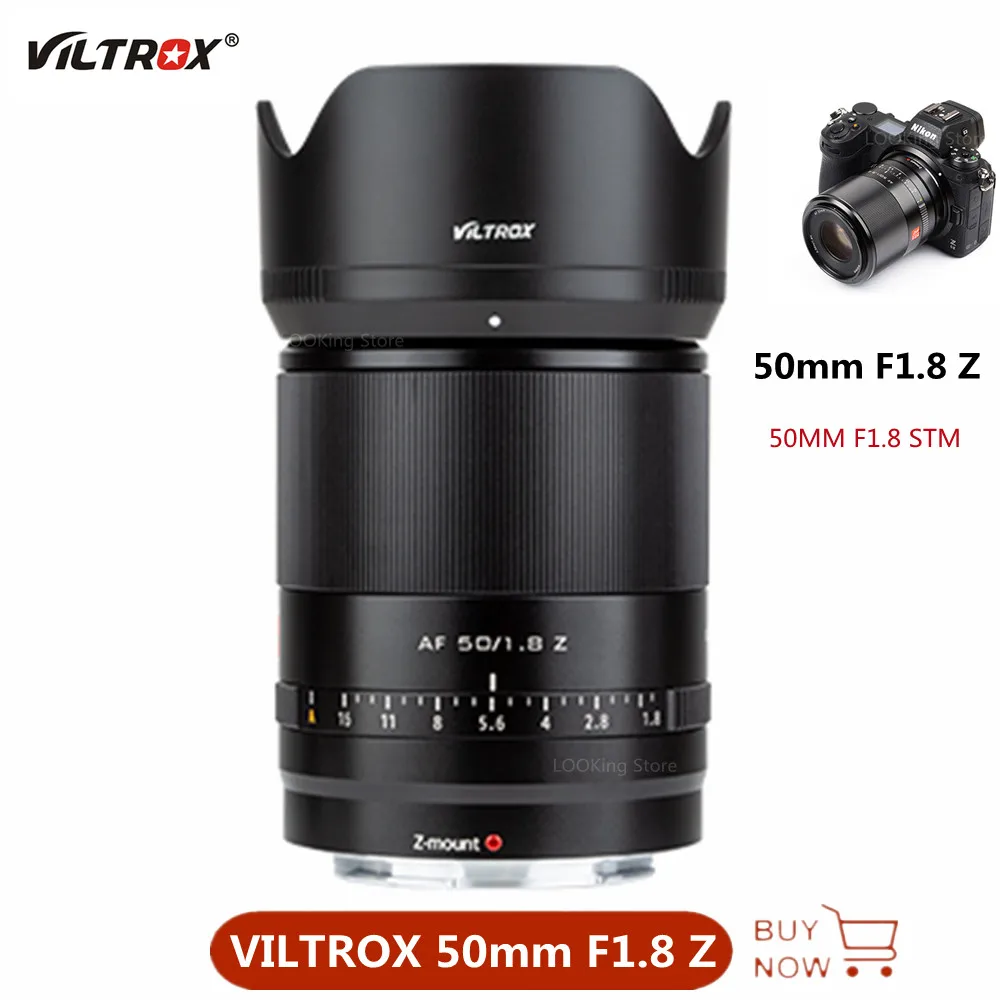 Viltrox 50mm F1.8 Z AF Full-frame Lens for Nikon Z Mount Cameras A7 A7S II A9 A6600 A6500 Z7II Z5 Z6II Z50 Z6 Z7 Z9
Viltrox 50mm F1.8 Z AF Full-frame Lens for Nikon Z Mount Cameras A7 A7S II A9 A6600 A6500 Z7II Z5 Z6II Z50 Z6 Z7 Z9