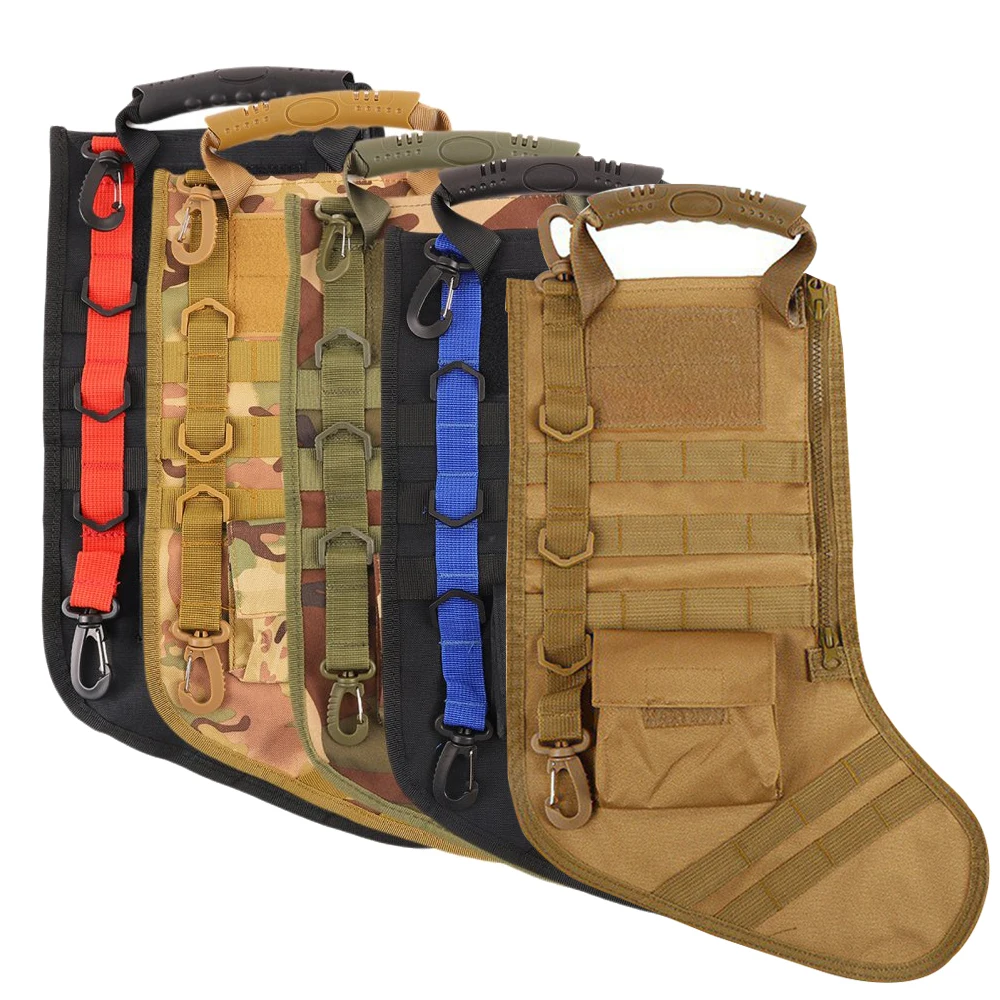 

Molle Christmas Stocking Socks Tactical Bag Dump Drop Pouch Utility Storage Bag Military Combat Hunting Pack Magazine Pouches