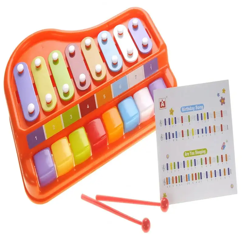 Ксилофон/пианино с музыкальной книгой
Ксилофон/пианино с музыкальной книгой