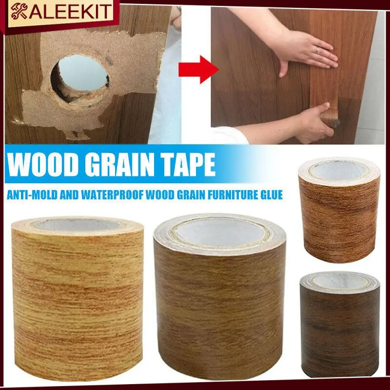 Floor Stickers Self Adhesive Furniture Renovation Wood Grain Tape Sofa Fix Patch Home Decor Improvement Repair Duct Tape
Floor Stickers Self Adhesive Furniture Renovation Wood Grain Tape Sofa Fix Patch Home Decor Improvement Repair Duct Tape