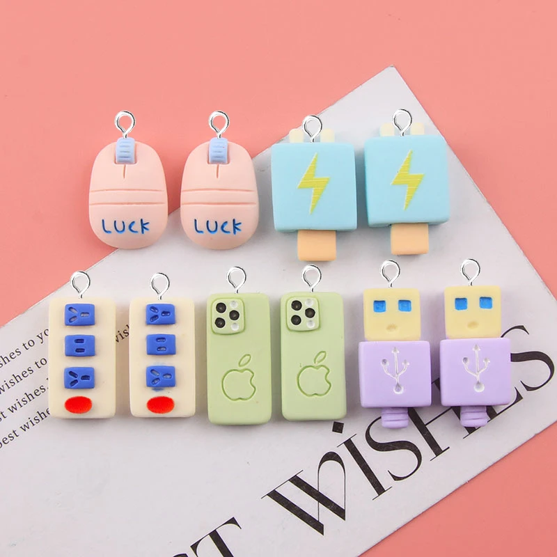 Смешанные забавные подвески из смолы с Usb-разъемом в виде мыши, милая креативная серьга, браслет, брелок, маленькие подвески «сделай сам», би...
Смешанные забавные подвески из смолы с Usb-разъемом в виде мыши, милая креативная серьга, браслет, брелок, маленькие подвески «сделай сам», би...