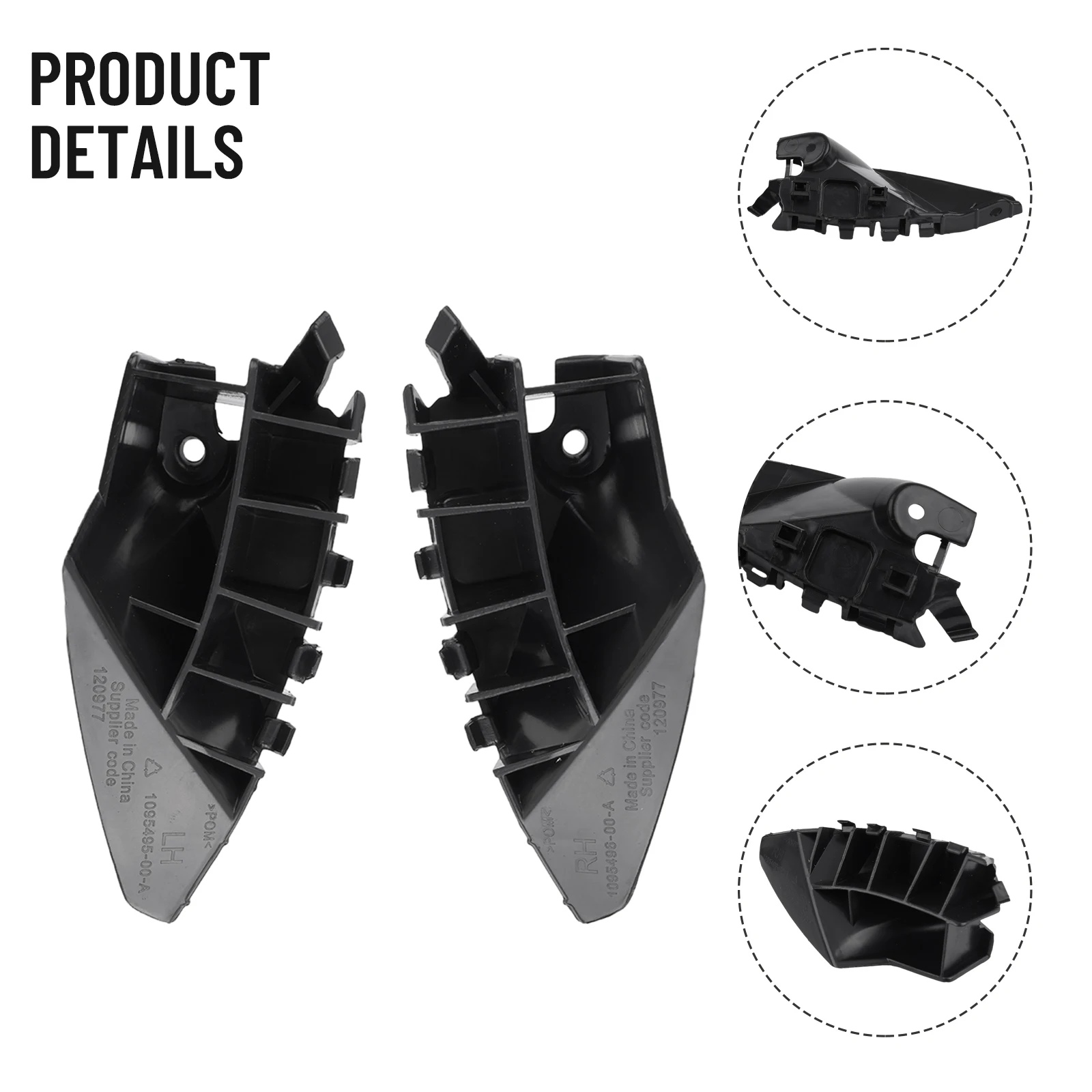 1 Pair For Tesla Model S 2016-2019 Headlight Brackets Retainer Support 1061331-00-B 1061332-00-B Car Accessories
1 Pair For Tesla Model S 2016-2019 Headlight Brackets Retainer Support 1061331-00-B 1061332-00-B Car Accessories