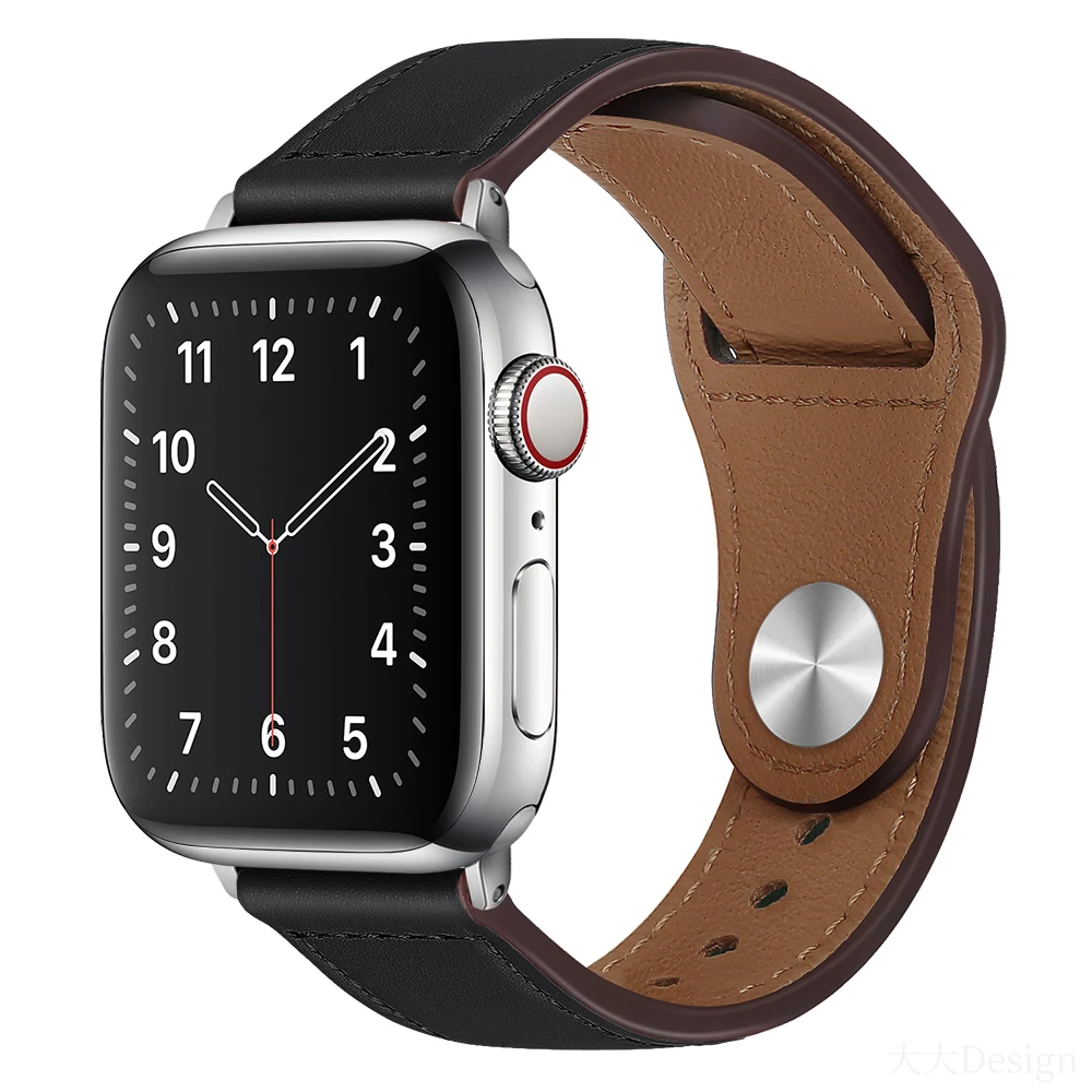 High quality Leather loop Band for iWatch 42mm 44mm Sports Strap band for Apple watch 38mm 40mm Series 2 3 4 5 6 SE 7 41MM 45MM
High quality Leather loop Band for iWatch 42mm 44mm Sports Strap band for Apple watch 38mm 40mm Series 2 3 4 5 6 SE 7 41MM 45MM