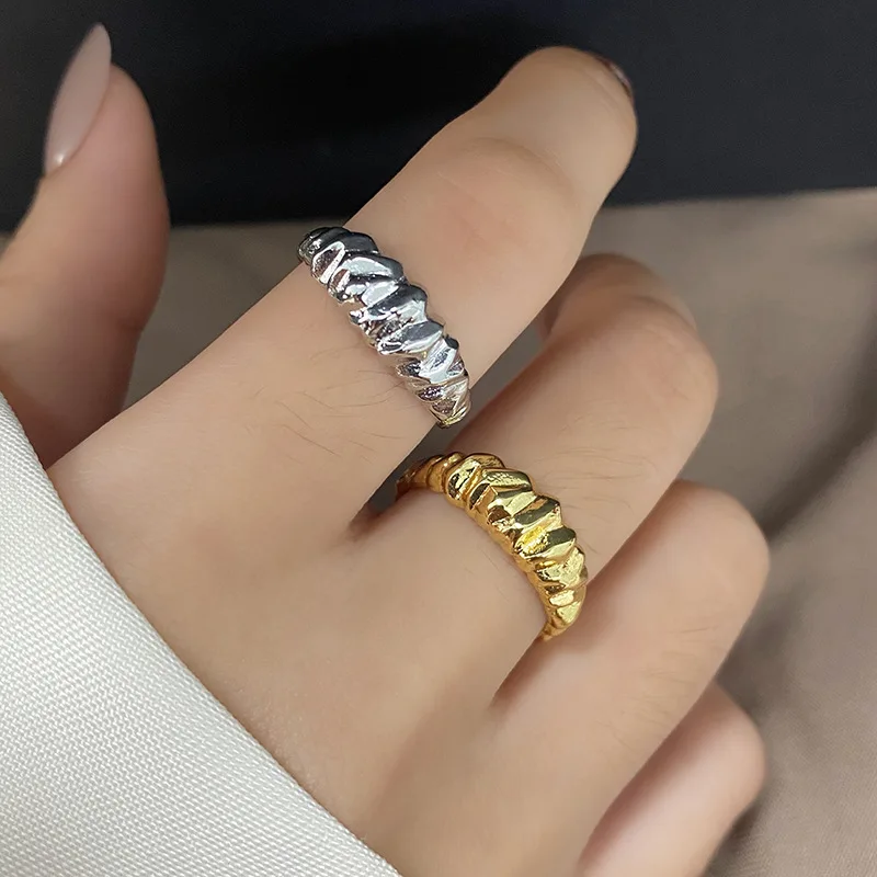 Irregular Trend Geometric Circle Finger Ring Temperament All-match Accessories Rings Personality Adjustable Rings For Women
Irregular Trend Geometric Circle Finger Ring Temperament All-match Accessories Rings Personality Adjustable Rings For Women