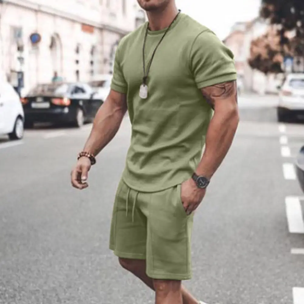 Regular Tracksuit Set Summer Clothes Short Tracksuit Set Short Sleeves Stylish Men Tracksuit Set Loose Style
Regular Tracksuit Set Summer Clothes Short Tracksuit Set Short Sleeves Stylish Men Tracksuit Set Loose Style