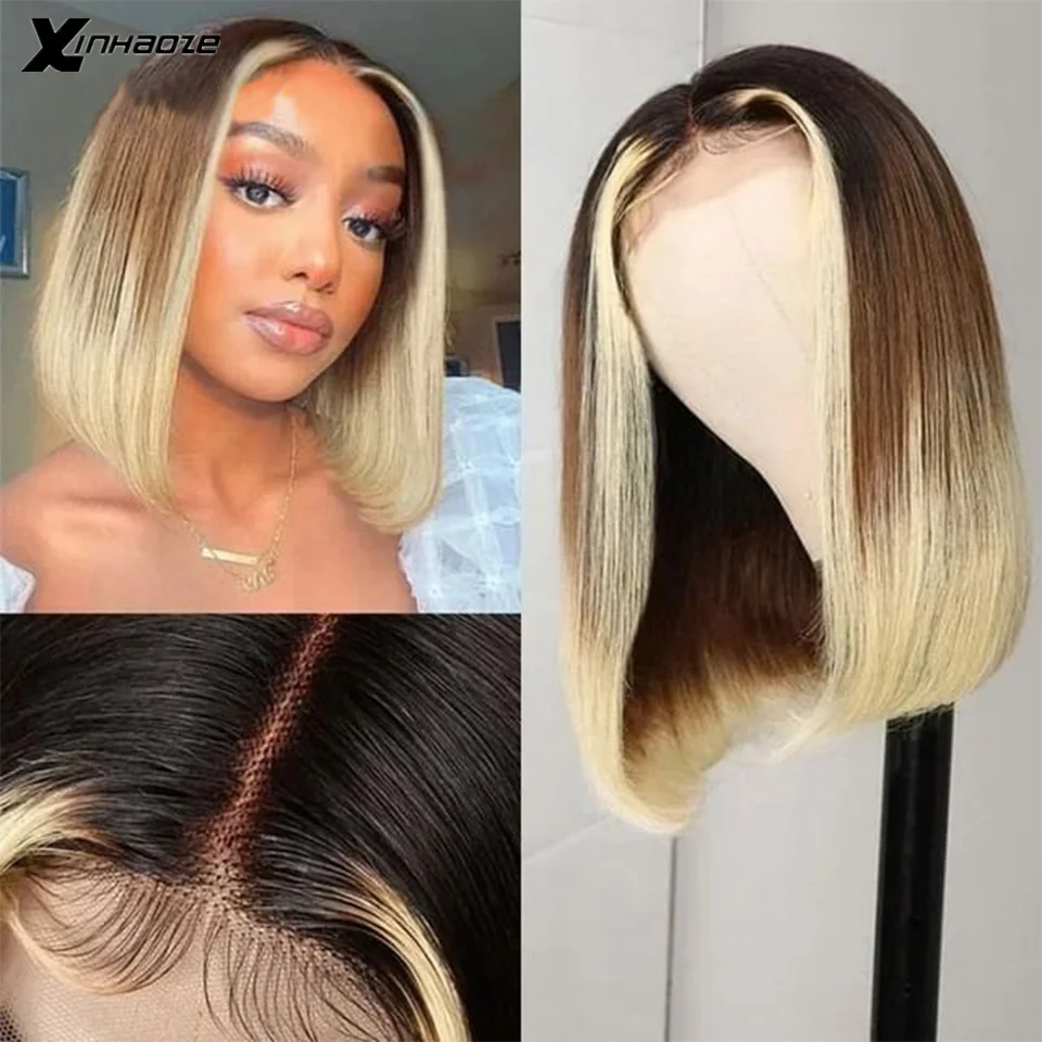 Brazilian 613 Honey Blonde 13x4 13x6 Lace Frontal Wig for black women Remy Straight Colored Short Bob Closure Human Hair Wig
Brazilian 613 Honey Blonde 13x4 13x6 Lace Frontal Wig for black women Remy Straight Colored Short Bob Closure Human Hair Wig