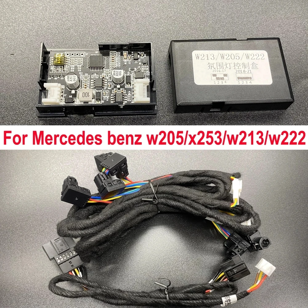 

Ambient light LED For Mercedes-Benz W205 X253 2014-2021 Air Vent Module Box Center Connect Wires Neon Lamp