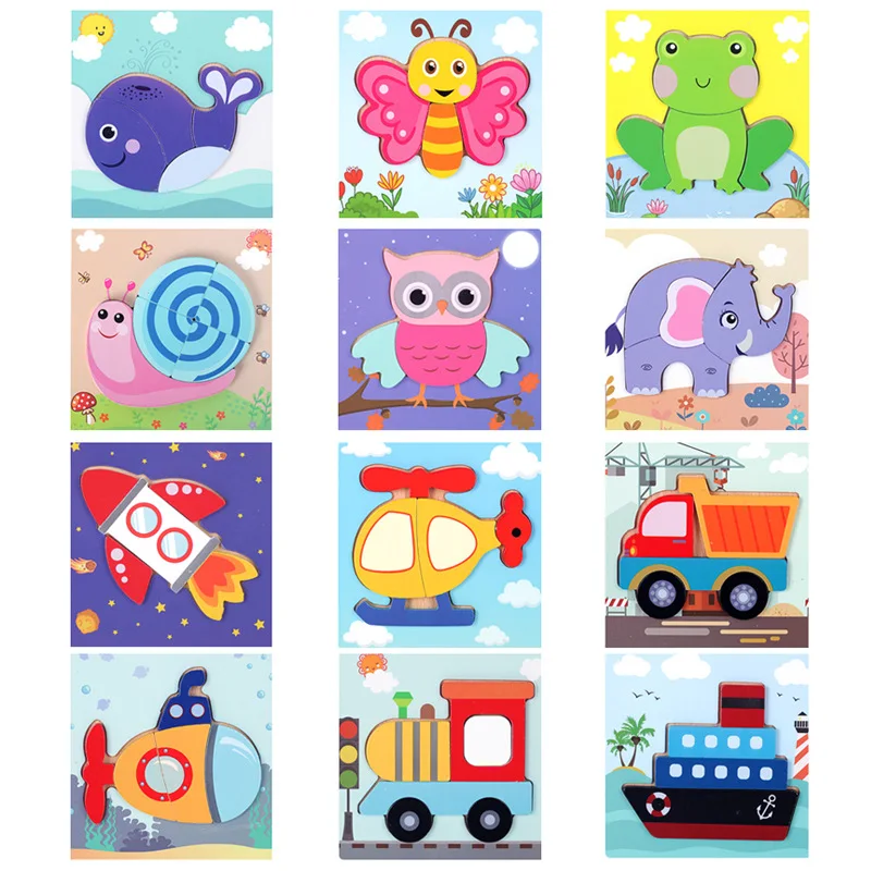 Wooden Puzzle for Boys Gilrs Gift 3D Diy Kids Learning Toys Educational Montessori Toys 1 2 To 4 Years Old Children Toys
Wooden Puzzle for Boys Gilrs Gift 3D Diy Kids Learning Toys Educational Montessori Toys 1 2 To 4 Years Old Children Toys