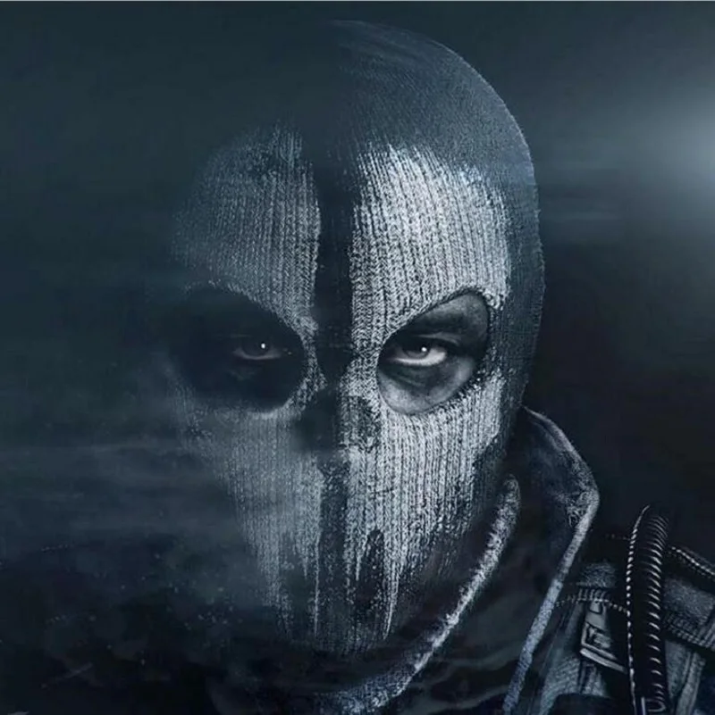 Summon commander маска на Хэллоуин для вечеринки день ведьмы призрак косплей военная