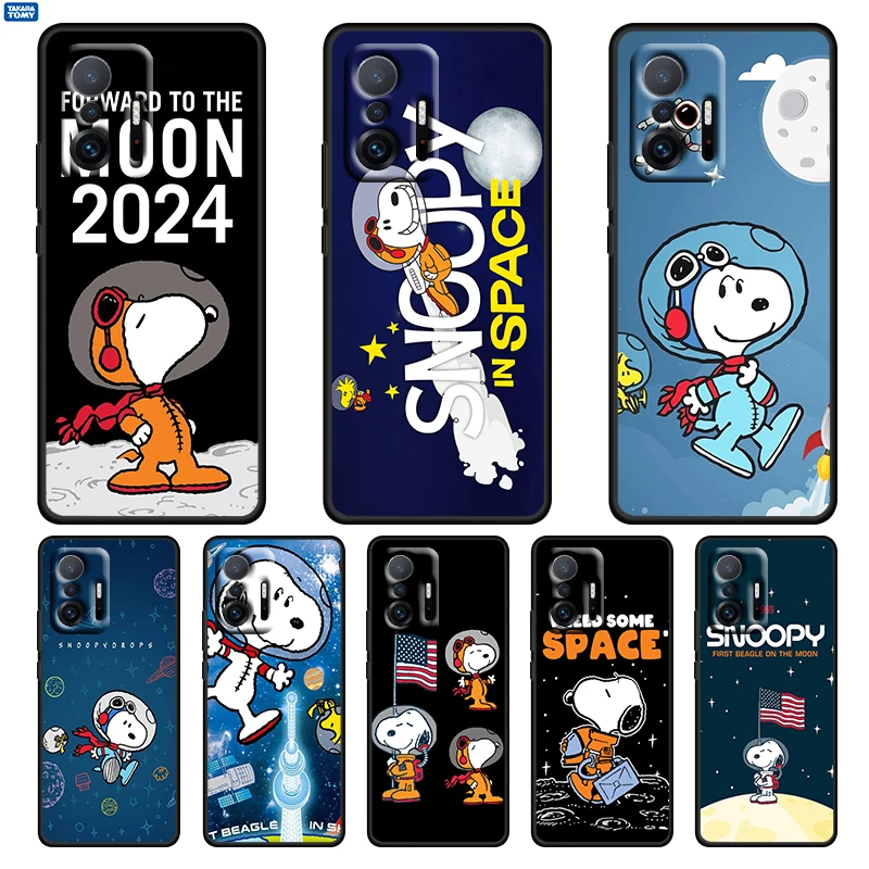 Snoopy Cute Cartoon Space For Xiaomi 12 12X 11 11T 10T Mi 9T Ultra Pro Lite 5G TPU Soft Silicone Black Phone Case Funda Coque
Snoopy Cute Cartoon Space For Xiaomi 12 12X 11 11T 10T Mi 9T Ultra Pro Lite 5G TPU Soft Silicone Black Phone Case Funda Coque