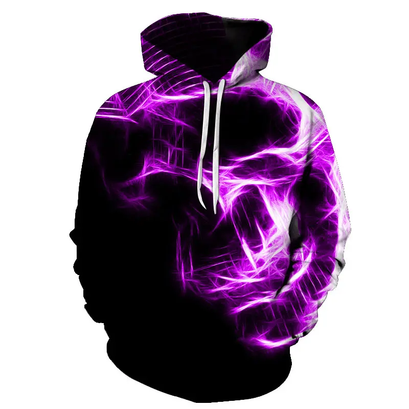 Men's Hoodies 3D Purple Flame Skull Women Hoodies Sweatshirt Young Loose Casual Sportswear Spring Autumn Coat Street Clothing
Men's Hoodies 3D Purple Flame Skull Women Hoodies Sweatshirt Young Loose Casual Sportswear Spring Autumn Coat Street Clothing