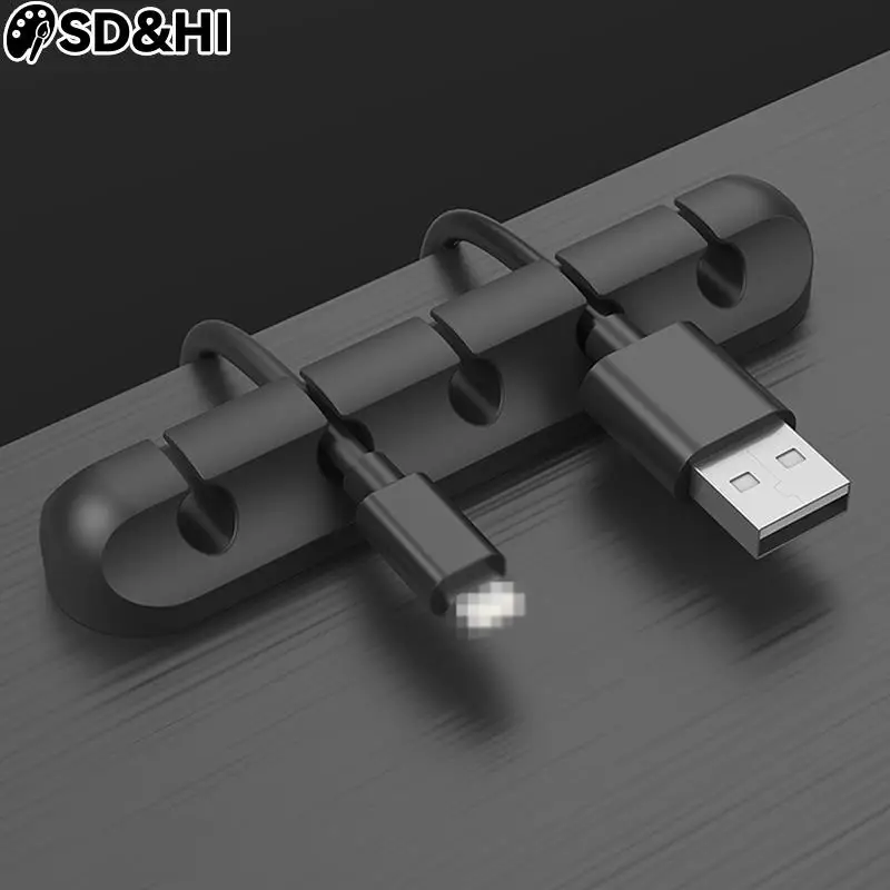 USB Cable Organizer Cable Winder Desktop Tidy Management Clips Phone Charging Cable Holder Mouse Headphone Wire Organizer
USB Cable Organizer Cable Winder Desktop Tidy Management Clips Phone Charging Cable Holder Mouse Headphone Wire Organizer