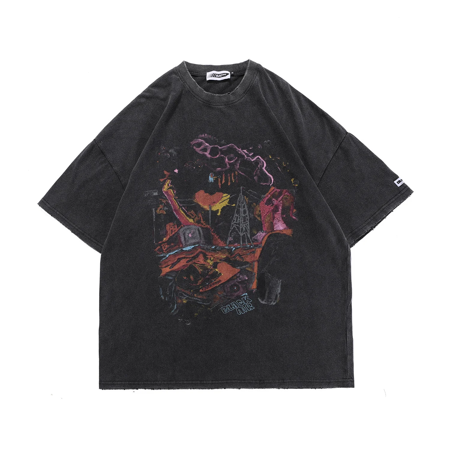 Camiseta Lavada Vintage Para Homens, Camiseta Grande Para Homens, Estampa Gráfica, Hip Hop, 2022
Camiseta Lavada Vintage Para Homens, Camiseta Grande Para Homens, Estampa Gráfica, Hip Hop, 2022