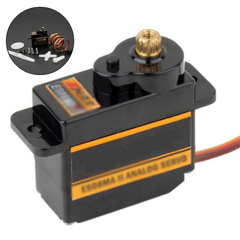 

1Pc 4.8V-6V Metal Gear Servo Axial SCX24 Upgrade Micro Servo Digital Metal Gear Coreless for EMAX ES08MDII