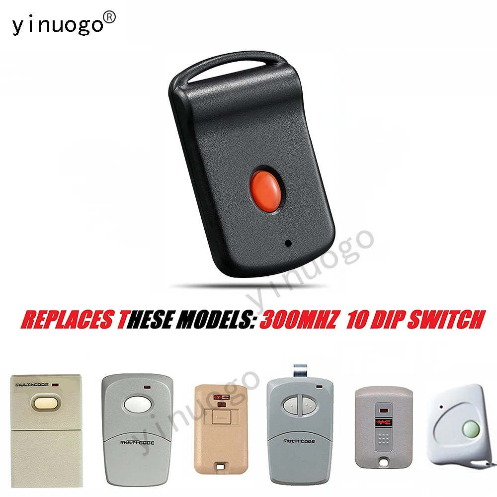 10 Dip Switch Linear MCS308911 MCS306001 MCS308301 MCS420001 Multi-Code 1089 3060 3089-11 4120 300MHz Garage Door Remote Control
10 Dip Switch Linear MCS308911 MCS306001 MCS308301 MCS420001 Multi-Code 1089 3060 3089-11 4120 300MHz Garage Door Remote Control