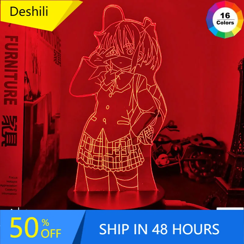 Rikka Takanashi Led Night Light for kid Bedroom Christmas Decor Nightlight Birthday Gift Anime 3d Table Lamp Rikka Love Chunibyo
Rikka Takanashi Led Night Light for kid Bedroom Christmas Decor Nightlight Birthday Gift Anime 3d Table Lamp Rikka Love Chunibyo