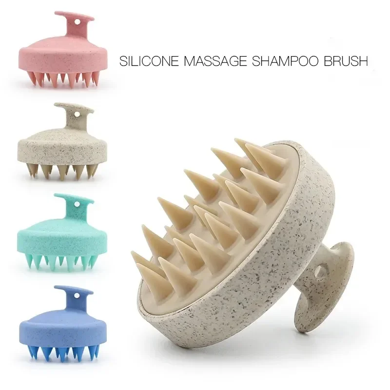 Silicone Shampoo Brush Head Scalp Massage Comb Hair Washing Comb Body Massage Brush Bath Shower Brush Salon Hairdressing Tool 
Silicone Shampoo Brush Head Scalp Massage Comb Hair Washing Comb Body Massage Brush Bath Shower Brush Salon Hairdressing Tool