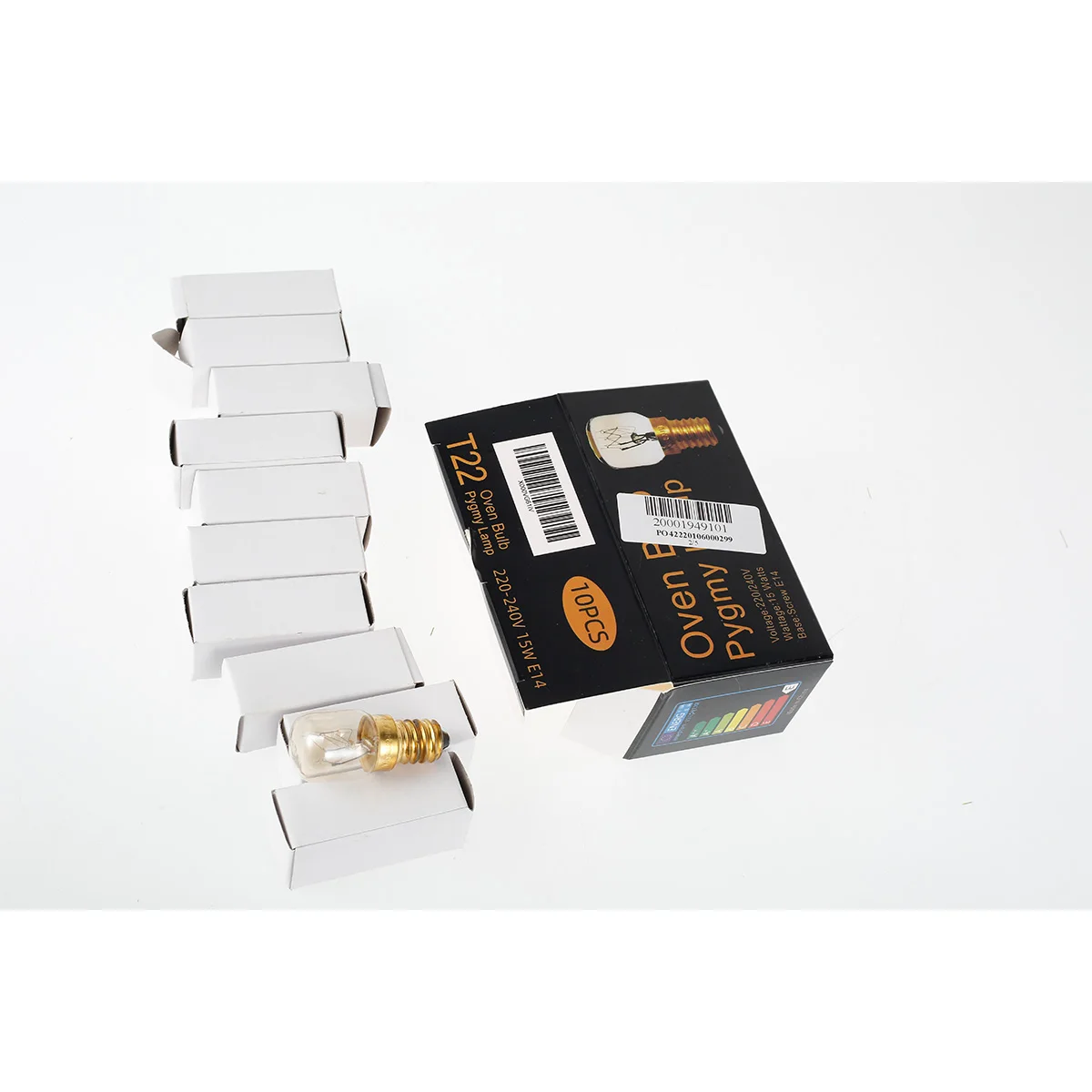 NEW Oven Light Bulb 250LM E14 Small Edison Screw Cap Light with 2700K Warm White Light 15W Screw Cap Pygmy Bulbs Heat Resistant
NEW Oven Light Bulb 250LM E14 Small Edison Screw Cap Light with 2700K Warm White Light 15W Screw Cap Pygmy Bulbs Heat Resistant