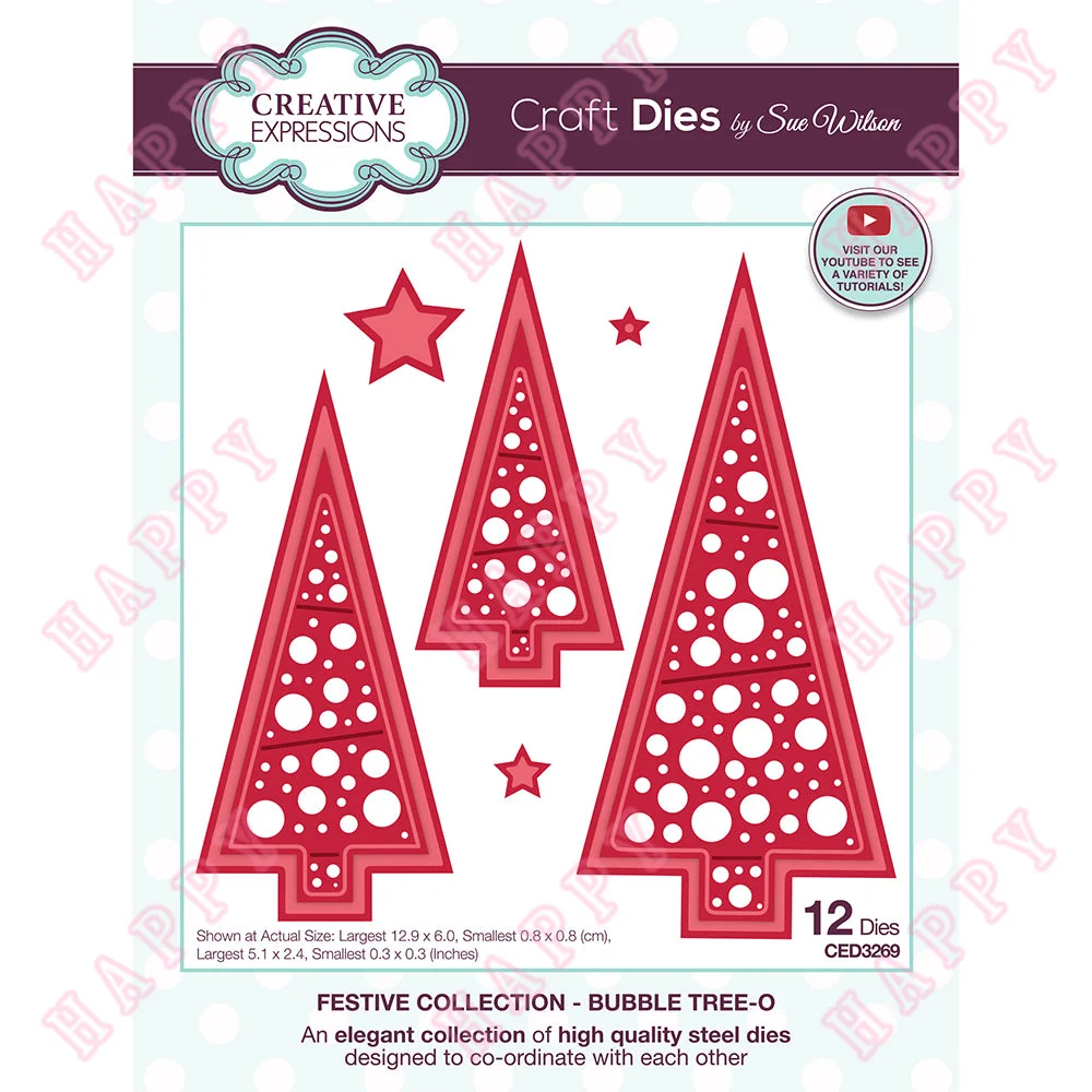 Merry Christmas Bubble Tree Metal Cutting Dies DIY Paper Craft Making Greeting Card Scrapbooking Decoration Embossing Template
Merry Christmas Bubble Tree Metal Cutting Dies DIY Paper Craft Making Greeting Card Scrapbooking Decoration Embossing Template