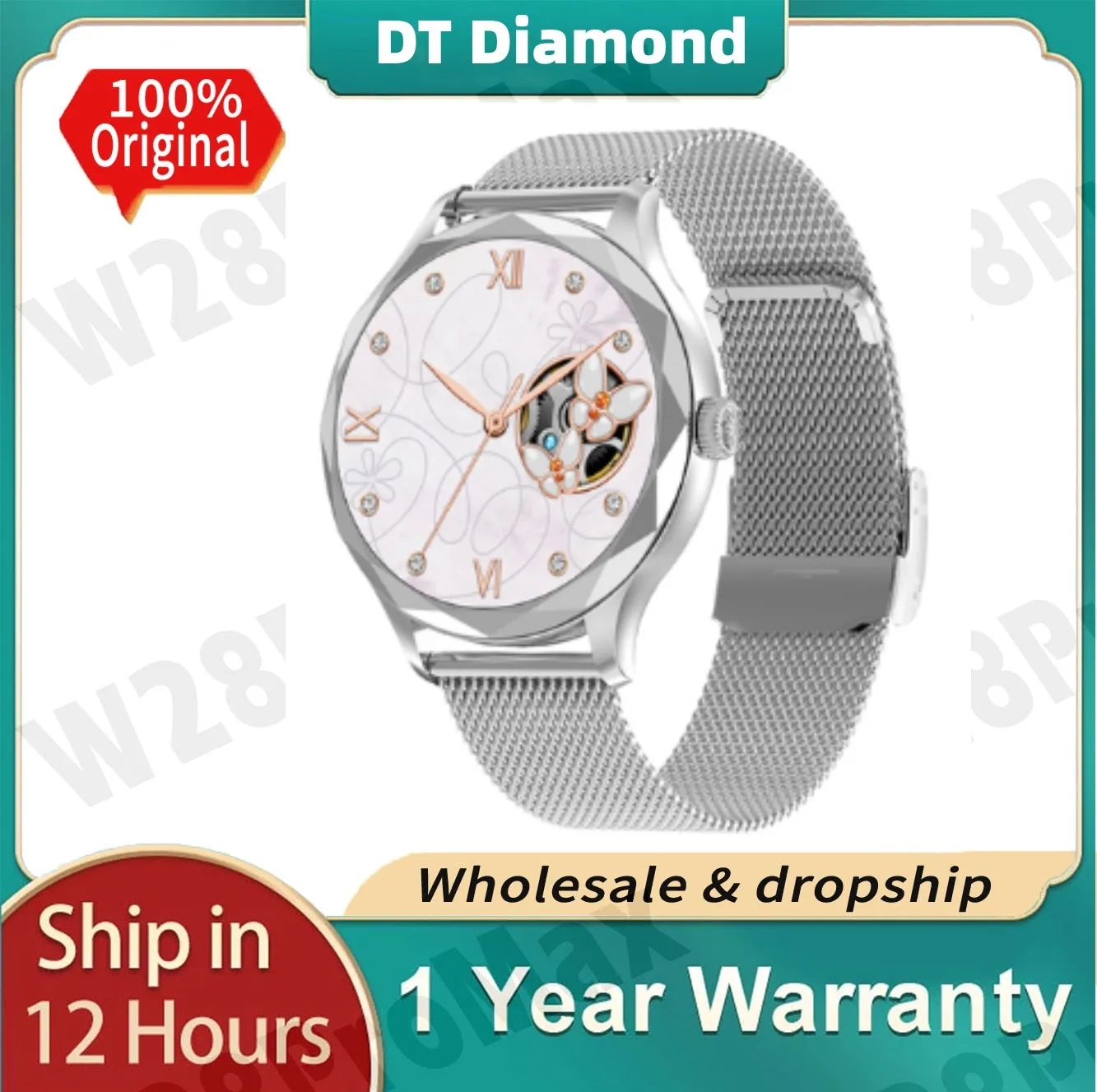 AMOLED Original DT Diamond Smart Watch Bluetooth Call Voice Assistant Password Blood Oxygen IP68 Waterproof Smartwatch
AMOLED Original DT Diamond Smart Watch Bluetooth Call Voice Assistant Password Blood Oxygen IP68 Waterproof Smartwatch