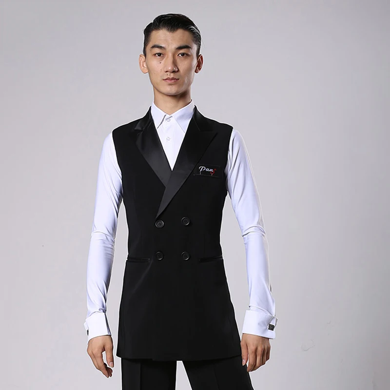 Ballroom Latin Dance Shirts Men Black Long Veat Coat Male Waltz Flamengo Cha Cha Clothes Competition Performance Wear DNV11344
Ballroom Latin Dance Shirts Men Black Long Veat Coat Male Waltz Flamengo Cha Cha Clothes Competition Performance Wear DNV11344