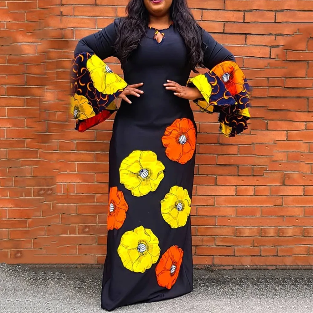 Print Long Sleeve Floor-Length Round Neck Standard-Waist Women's Dress Elegant Fashion Casual Bohemian Round Neck Vestiods
Print Long Sleeve Floor-Length Round Neck Standard-Waist Women's Dress Elegant Fashion Casual Bohemian Round Neck Vestiods