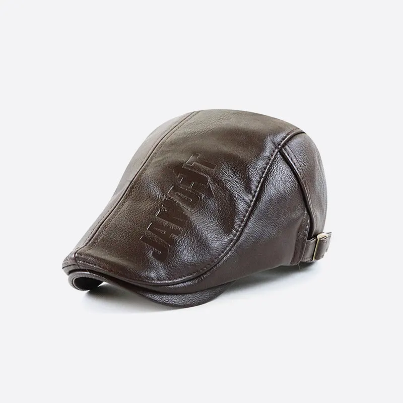 Snapback Cap PU Imitation Leather Hat Men's Warm Beret New Male Bone Dad's Hat Adjustable Size Novelty Casual Sports Cap
Snapback Cap PU Imitation Leather Hat Men's Warm Beret New Male Bone Dad's Hat Adjustable Size Novelty Casual Sports Cap
