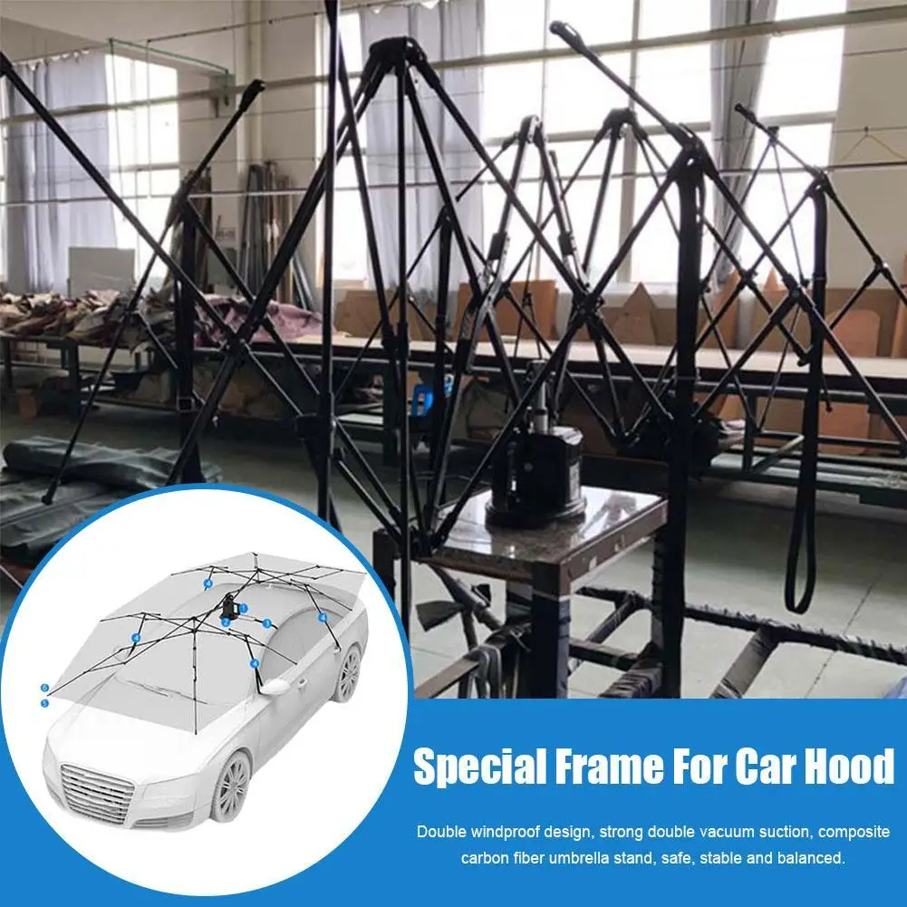 Car Sunshade Special Skeleton Fully Automatic Insulation Carport Tarpaulin Hydraulic Wave Fiber Skeleton For Car Protection
Car Sunshade Special Skeleton Fully Automatic Insulation Carport Tarpaulin Hydraulic Wave Fiber Skeleton For Car Protection