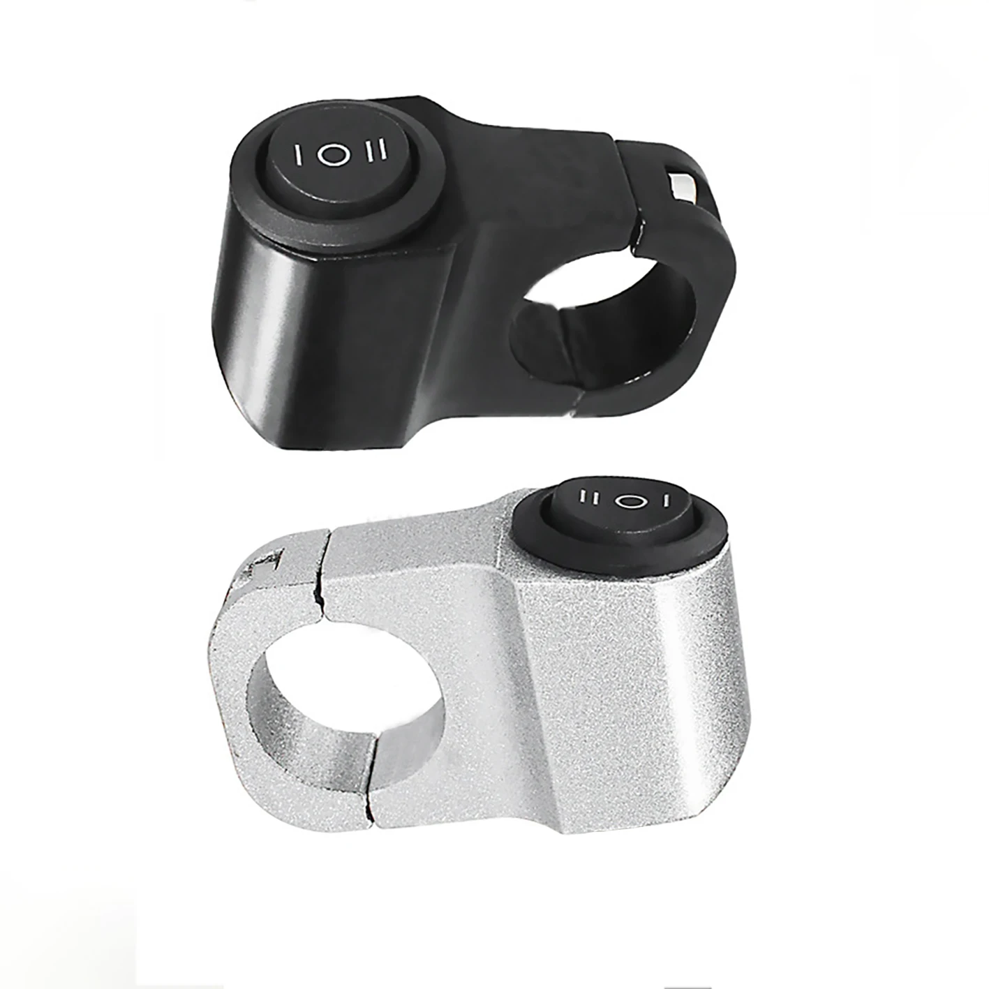Universal Aluminum Alloy 7/8 Inch 22mm 20A Handlebar Light Switch for Motorcycle, 2 Way On-Off-On Double Control Button Switch
Universal Aluminum Alloy 7/8 Inch 22mm 20A Handlebar Light Switch for Motorcycle, 2 Way On-Off-On Double Control Button Switch