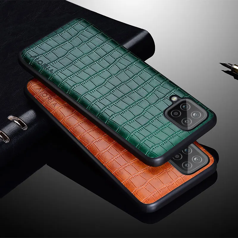 Luxury Crocodile Leather Case For Samsung Galaxy A12 5G Protective Back Cover For Samsung A12 Slim Fit Premium Phone Case
Luxury Crocodile Leather Case For Samsung Galaxy A12 5G Protective Back Cover For Samsung A12 Slim Fit Premium Phone Case