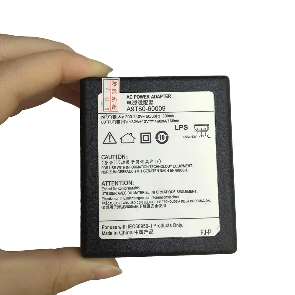 32V 468mA 12V 166mA AC/DC Power Adapter Charger A9T80-60009 A9T8060009 fits for hp 6220 6200 6950 6820 6978 6815 6835 6951 6230
32V 468mA 12V 166mA AC/DC Power Adapter Charger A9T80-60009 A9T8060009 fits for hp 6220 6200 6950 6820 6978 6815 6835 6951 6230