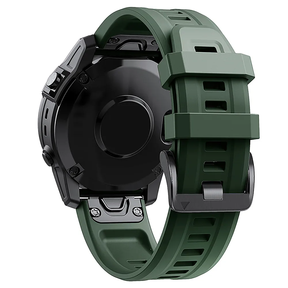 For Garmin Fenix 7X 6X Pro 5X Plus Watchband 26MM Silicone Strap for Fenix 3HR 3 Sapphire Watch Band Bracelet Wristband
For Garmin Fenix 7X 6X Pro 5X Plus Watchband 26MM Silicone Strap for Fenix 3HR 3 Sapphire Watch Band Bracelet Wristband