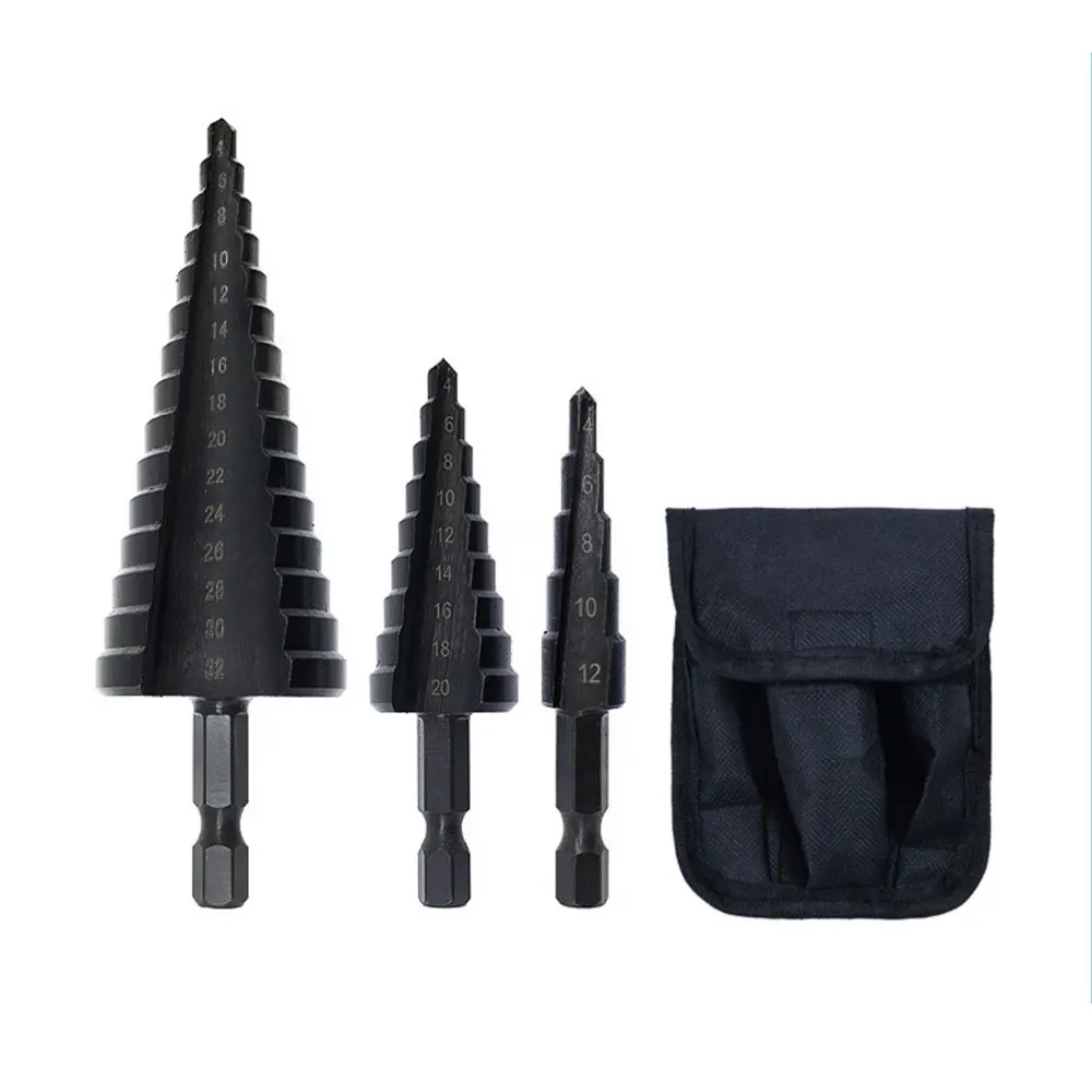 Binoax Nitriding Drill Bit 4-12 4-20 4-32 Drilling Power Tools Metal High Speed Steel Wood Hole Cutter Cone Drill Bits Hex Shank
Binoax Nitriding Drill Bit 4-12 4-20 4-32 Drilling Power Tools Metal High Speed Steel Wood Hole Cutter Cone Drill Bits Hex Shank