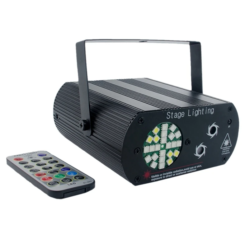 Party Light Strobe Light Sound Control Remote Control Projection Effect Suitable For Karaoke Ktv Club-ABUX
Party Light Strobe Light Sound Control Remote Control Projection Effect Suitable For Karaoke Ktv Club-ABUX