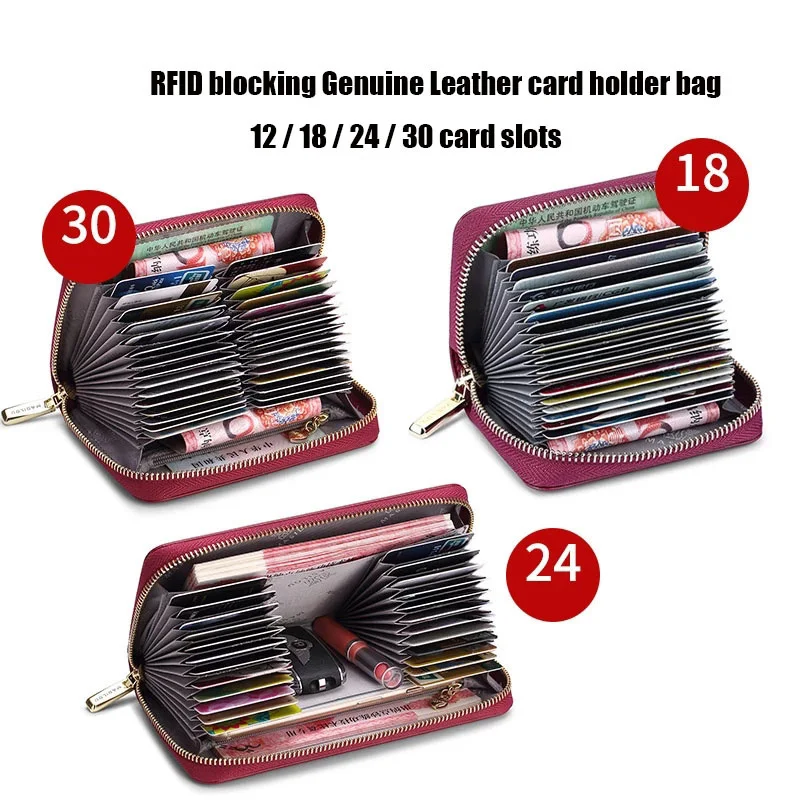 Fashion Men Women Business Long Wallet Card Holder Zipper Wallet Blocking Credit Card ID Badge Holder Cover 
Fashion Men Women Business Long Wallet Card Holder Zipper Wallet Blocking Credit Card ID Badge Holder Cover