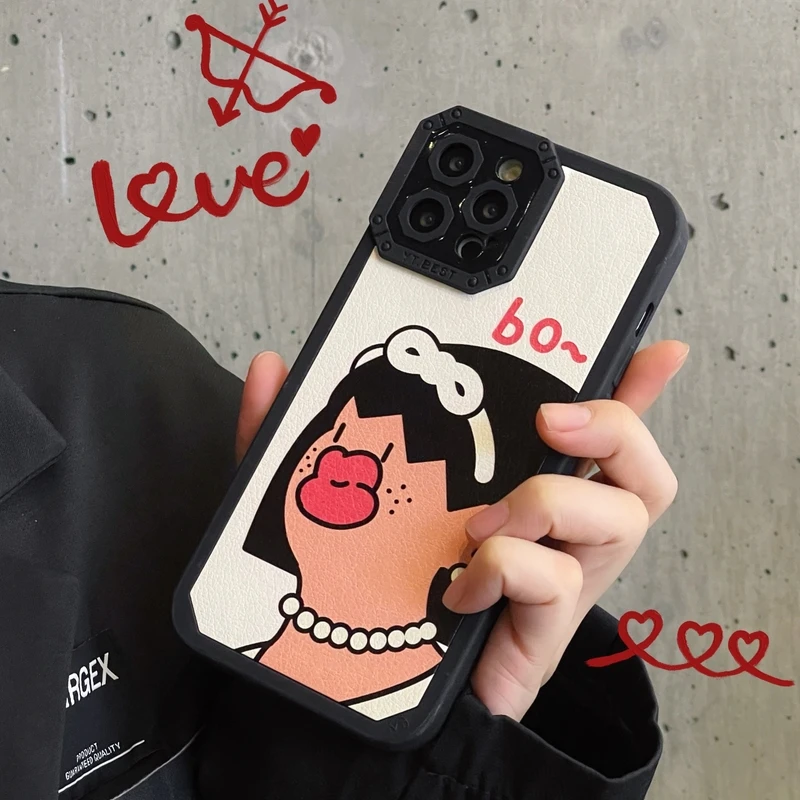 Funny Cute Cartoon Couple Sexy lips Korea Soft Phone Case For iPhone 11 12 13 Pro XS Max X XR 7 8 Plus SE 2 Shockproof Cover
Funny Cute Cartoon Couple Sexy lips Korea Soft Phone Case For iPhone 11 12 13 Pro XS Max X XR 7 8 Plus SE 2 Shockproof Cover