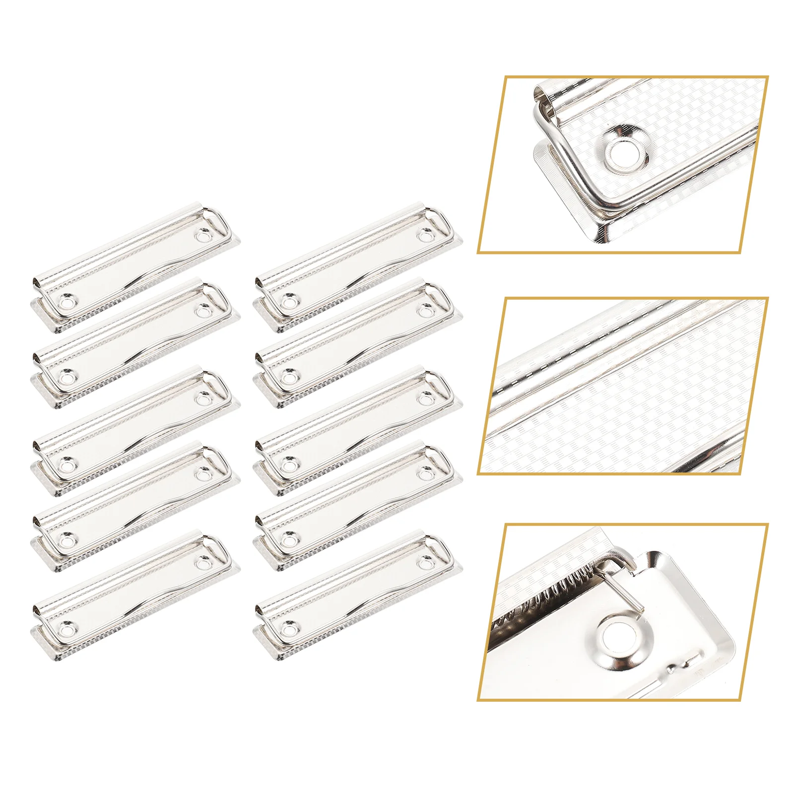 Clipboard Clip Metal Clips Clipboards Nursingstainless Profile Low Supplies Classroom Foldable Board Hardboard Office Hook
Clipboard Clip Metal Clips Clipboards Nursingstainless Profile Low Supplies Classroom Foldable Board Hardboard Office Hook