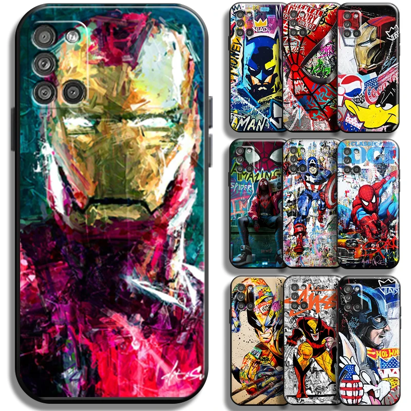 Marvel Street Graffiti For Samsung Galaxy A31 A31 5G Phone Case Carcasa Shockproof Coque Soft Cases Funda Back Liquid Silicon
Marvel Street Graffiti For Samsung Galaxy A31 A31 5G Phone Case Carcasa Shockproof Coque Soft Cases Funda Back Liquid Silicon