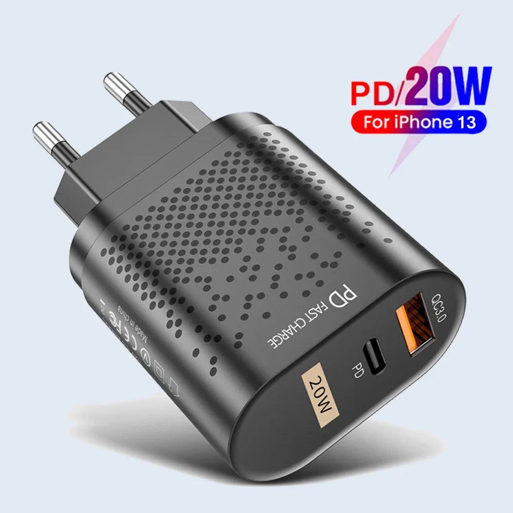 OTTWN PD 20W USB Type C Charger For iPhone 13 12 Pro Max Mini Quick Charge QC 3.0 USB C Fast Charging For Xiaomi mi 11 Samsung
OTTWN PD 20W USB Type C Charger For iPhone 13 12 Pro Max Mini Quick Charge QC 3.0 USB C Fast Charging For Xiaomi mi 11 Samsung