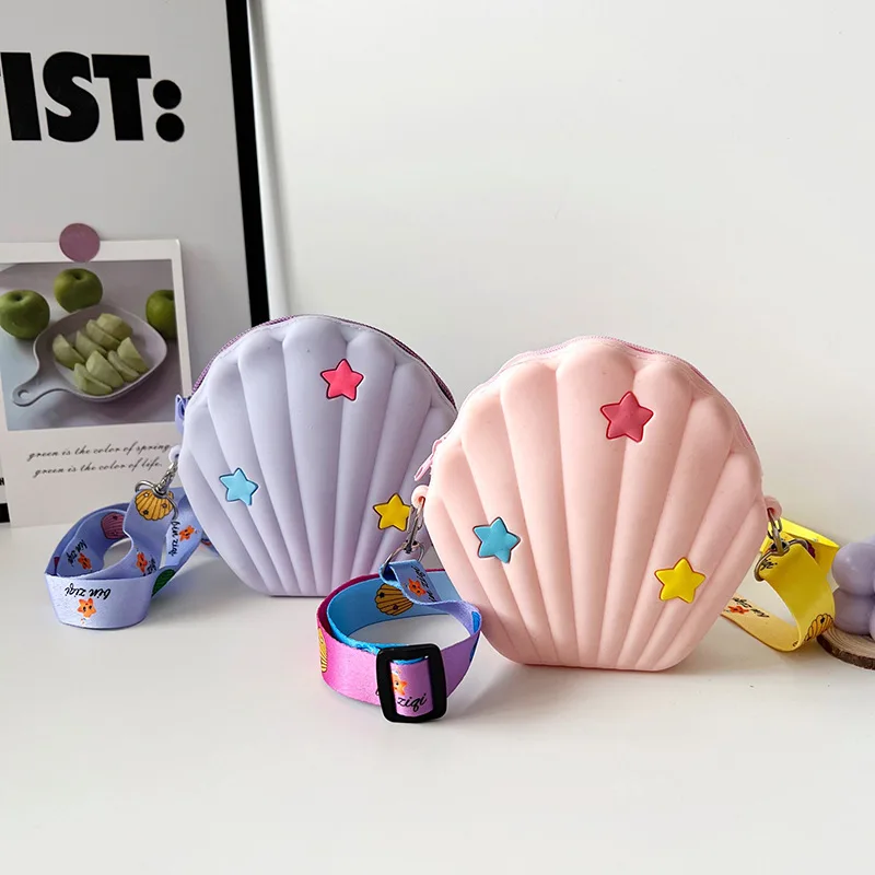 Cartoon Shell Children Shoulder Crossbody Bag Simple Cute Silica Gel Boys Kids Messenger Bags Baby Girls Coin Purse Handbags
Cartoon Shell Children Shoulder Crossbody Bag Simple Cute Silica Gel Boys Kids Messenger Bags Baby Girls Coin Purse Handbags