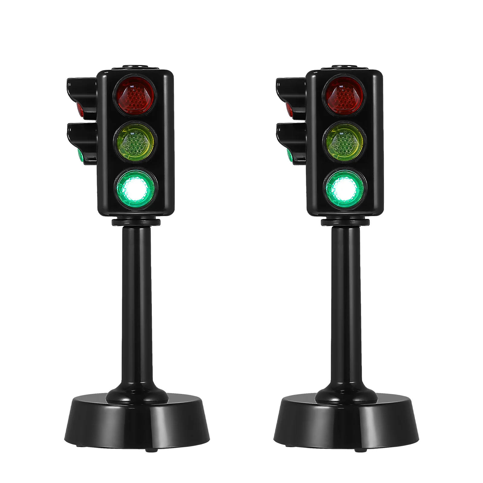 

2Pcs Traffic Light Traffic Light Lamp Traffic Sign Early Educational for Kids Toddlers