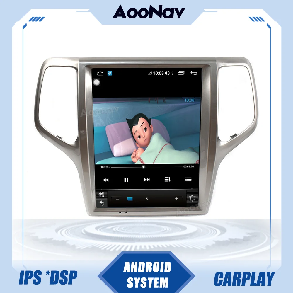 Android 2Din Car Radio For JEEP Grand Cherokee 2008-2013 Stereo Multimedia Player Wireless Carplay Head Unit Touch Screen
Android 2Din Car Radio For JEEP Grand Cherokee 2008-2013 Stereo Multimedia Player Wireless Carplay Head Unit Touch Screen