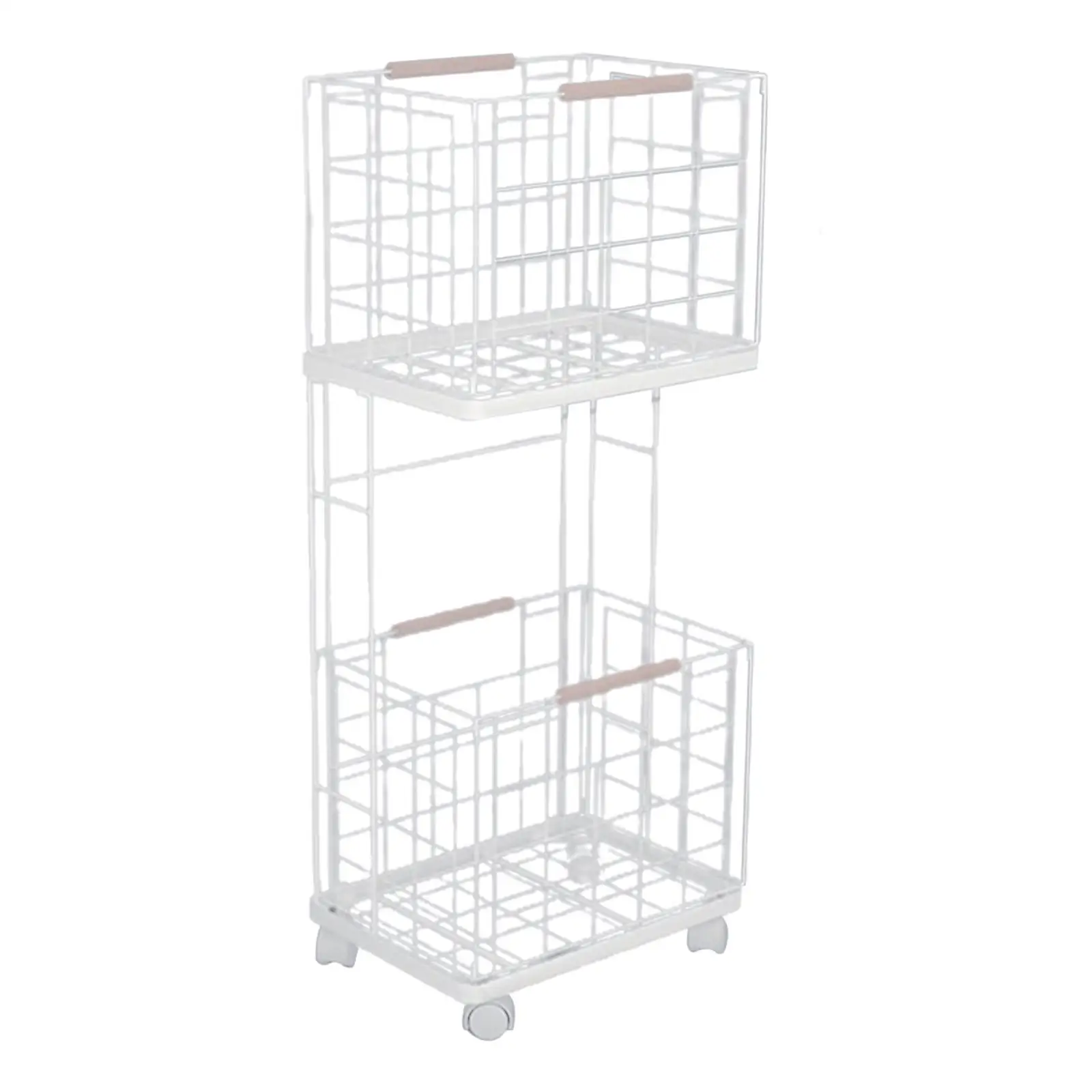 2 Tier Laundry Cart Removable Mobile Shelving Unit Storage Rack Laundry Clothes Basket for Bathrooom Home Farmhouse Kitchen
2 Tier Laundry Cart Removable Mobile Shelving Unit Storage Rack Laundry Clothes Basket for Bathrooom Home Farmhouse Kitchen